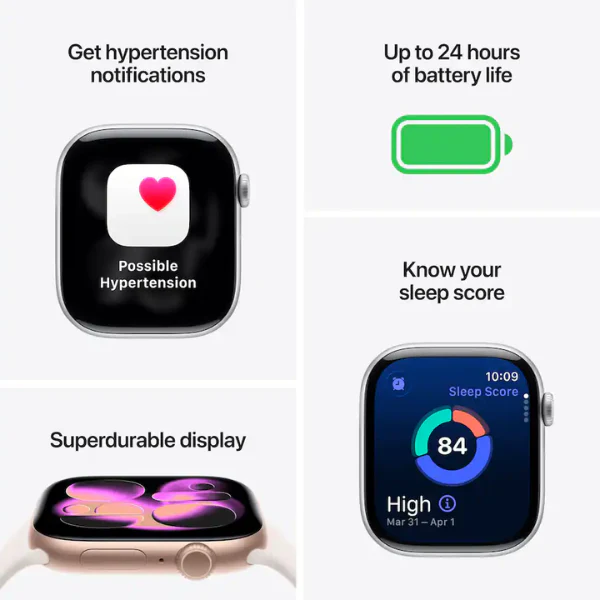 Apple Watch Series 11 46MM Jet Black (GPS + Cellular) - Image 3