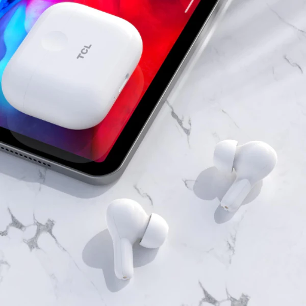 TCL True Wireless Earbuds MOVEAUDIO S108 - White - Image 4