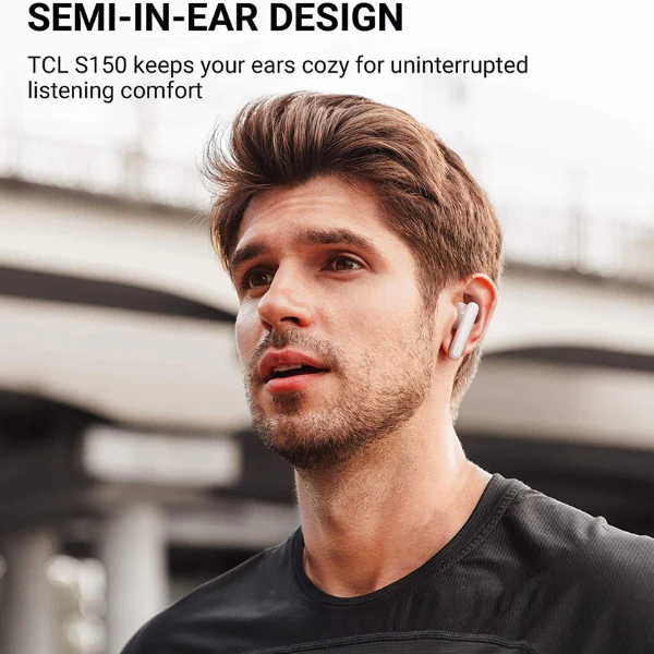 TCL True Wireless Earbuds MOVEAUDIO S150 - White - Image 5